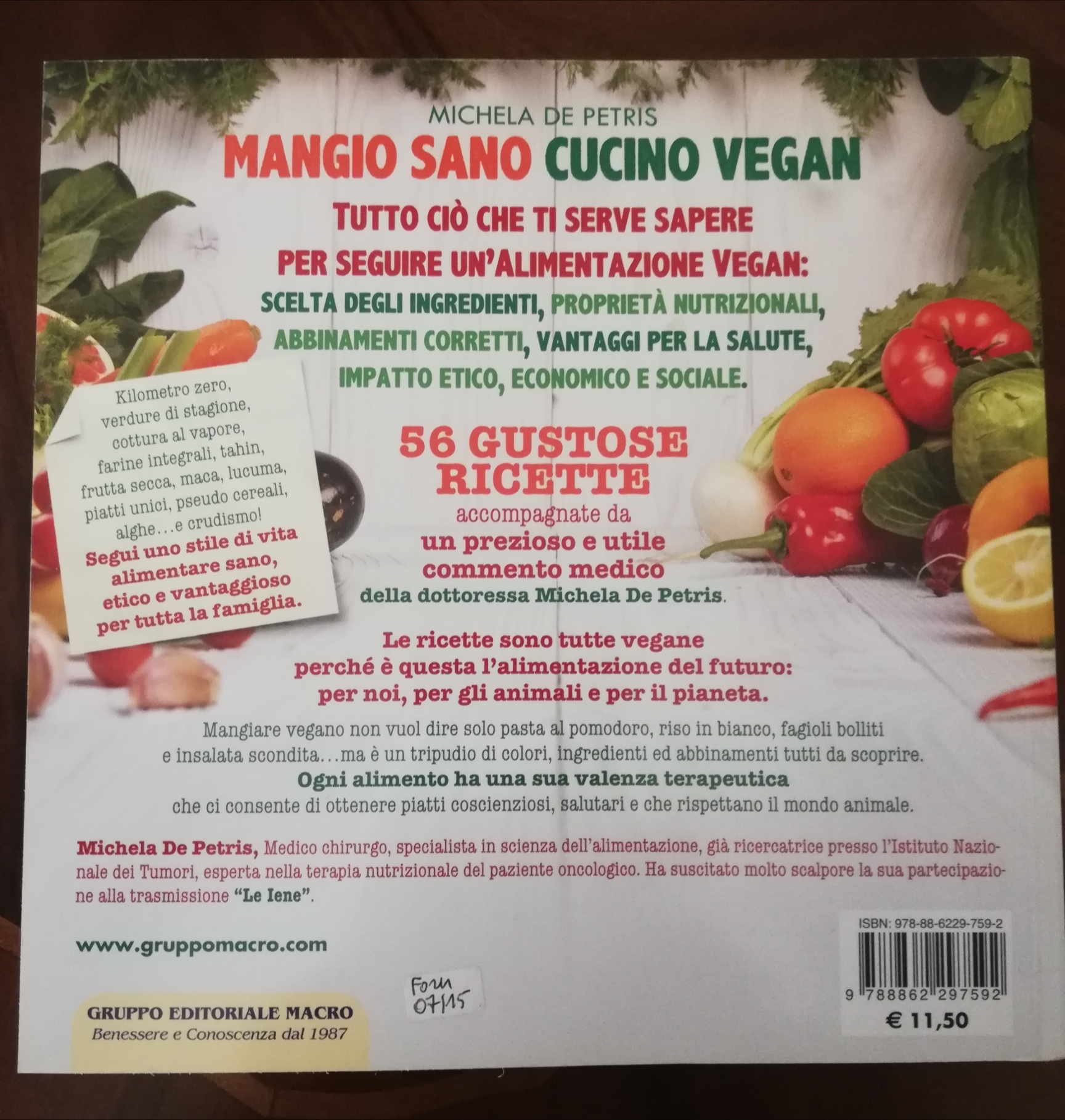 Mangio sano cucino vegan